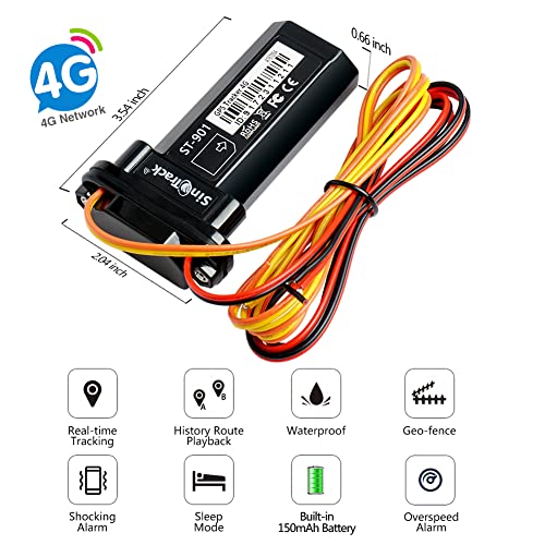 4G GPS Tracker Waterproof Locator C90686