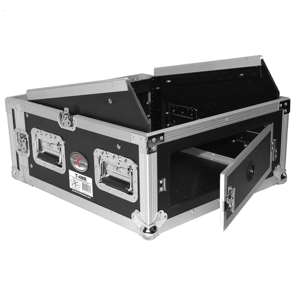 4U Rack x 10U Top Mixer DJ Combo Flight Case F5047