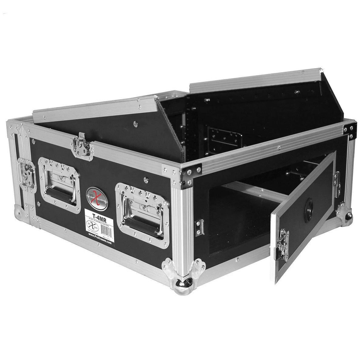 4U Rack x 10U Top Mixer DJ Combo Flight Case F5047
