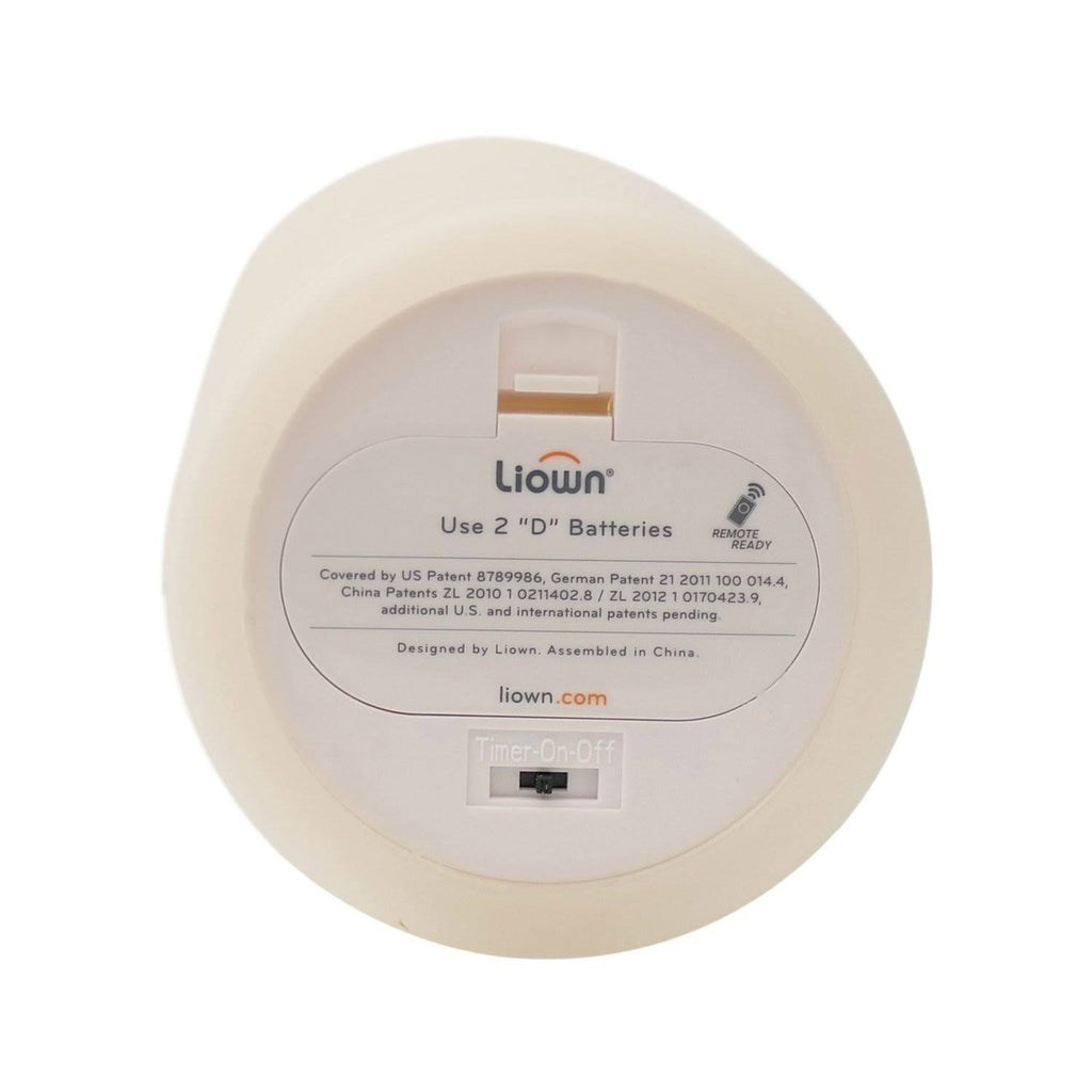 Unscented Moving Flame Candle with Timer H939