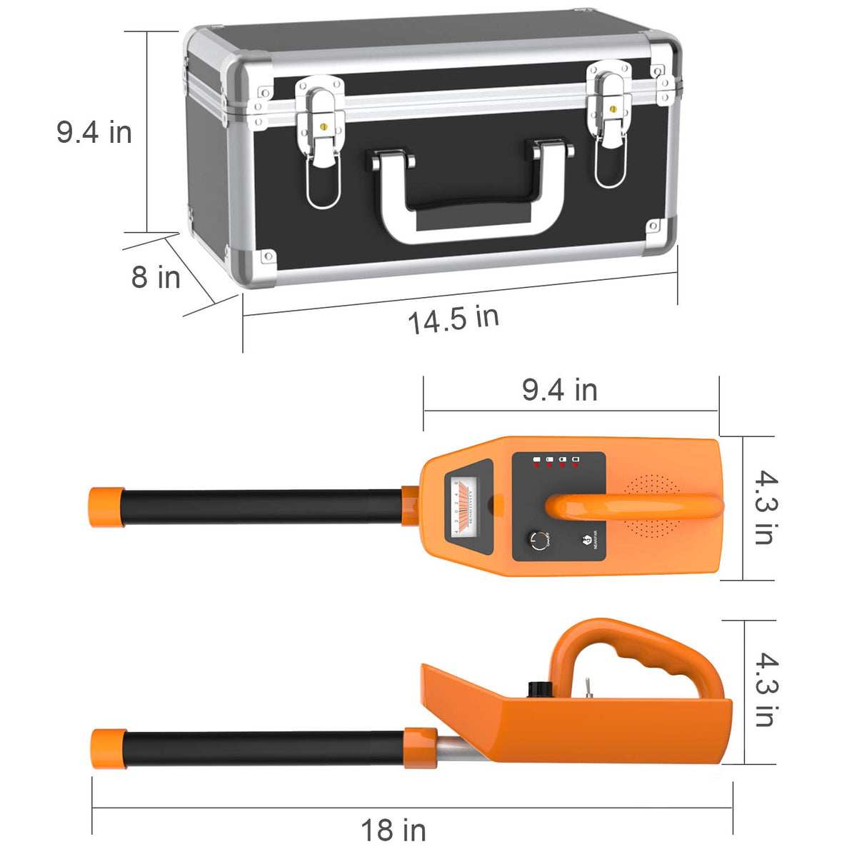100ft Inspection Camera with 512Hz Sonde Transmitter and Receiver C222
