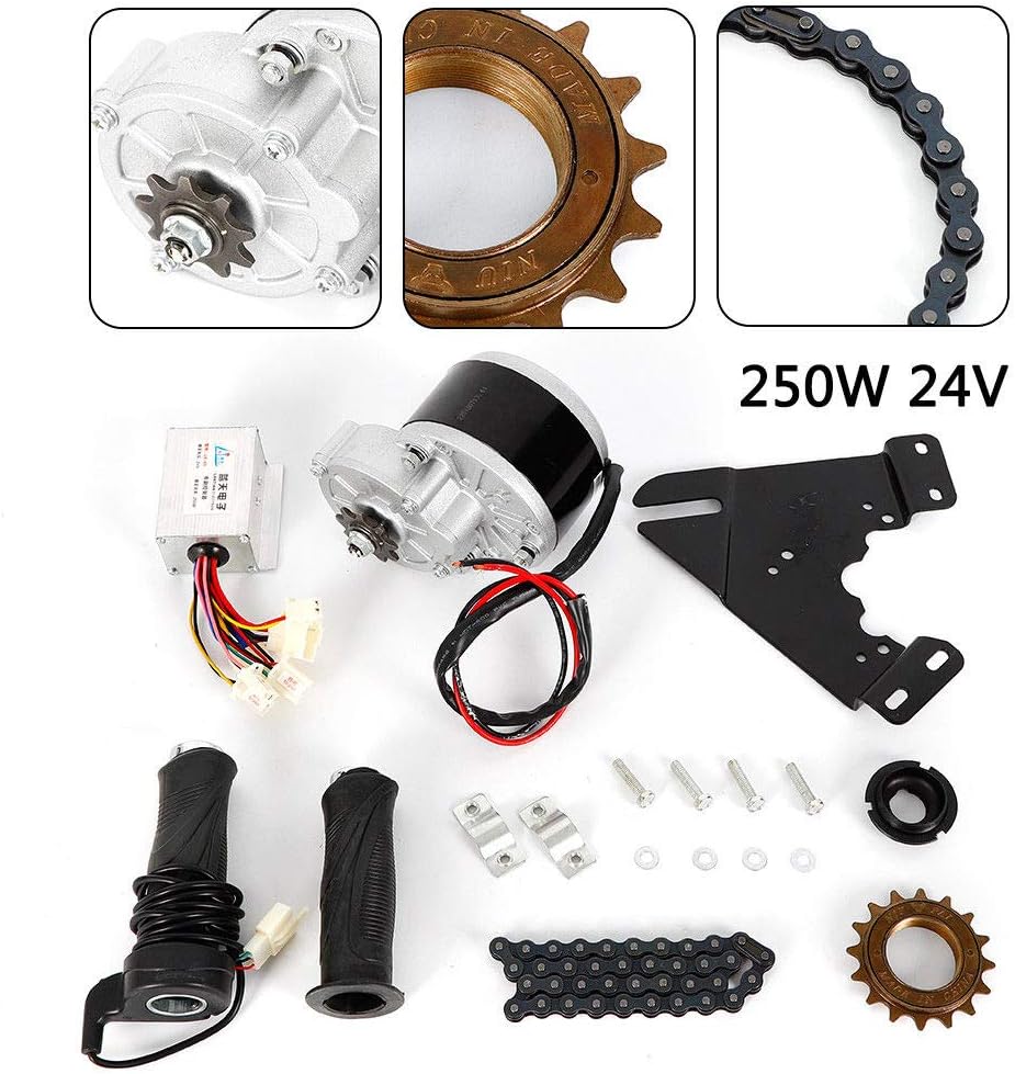 24V 250W Electric Bicycle Motor Conversion Kit for 16"-28" Bike L434801