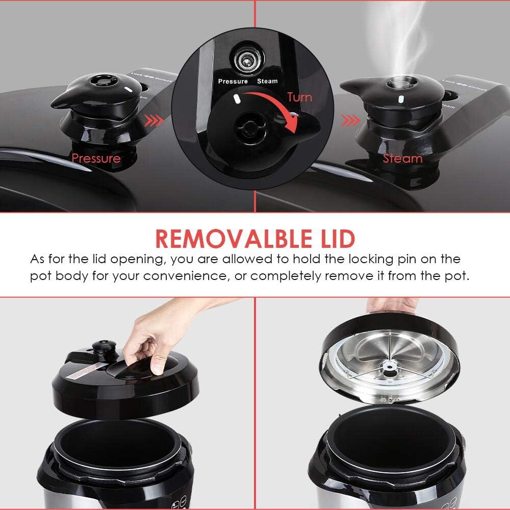3 Quart Electric Pressure Cooker C8932