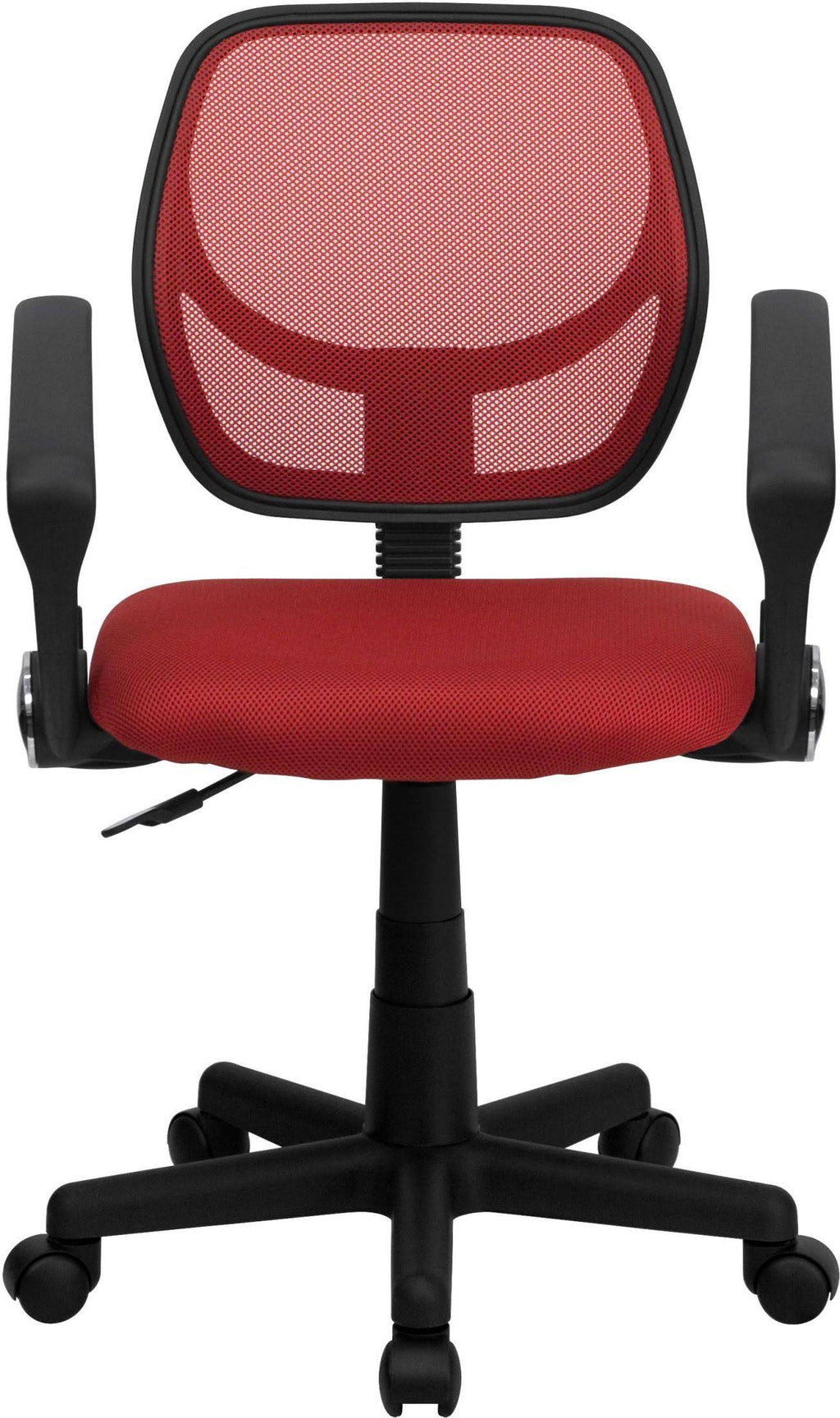 Red Mesh Mid Back Task Chair P8178