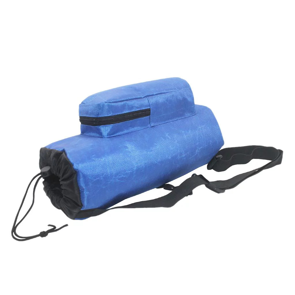 Oxygen Cylinder Tank Holder Backpack Sleeve Bag With Adjustable Shoulder Strap And Side Pockets K93682