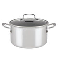 8 Quart Stainless Steel Nonstick Induction Stockpot with Lid N678