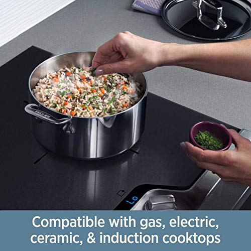 7-Quart Stainless Steel Pasta Pentola with Insert P103