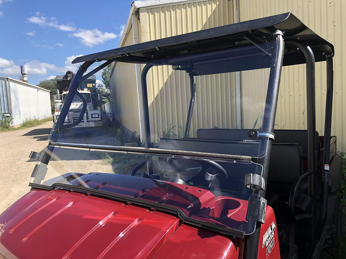 Kawasaki Mule 4000 4010 Polycarbonate Flip Up Windshield O338
