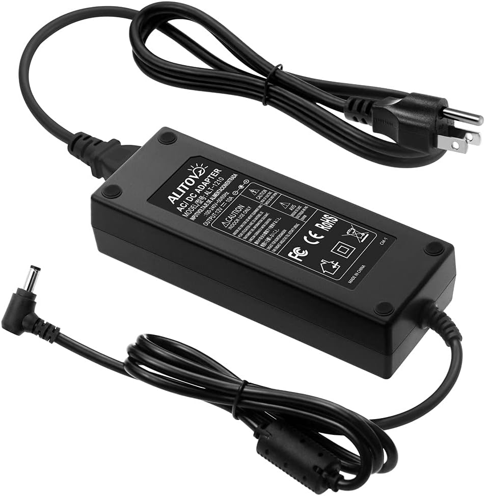 12V 10A Power Supply Adapter 120W Converter 5.5x2.5mm Plug Pack of 5 V93347
