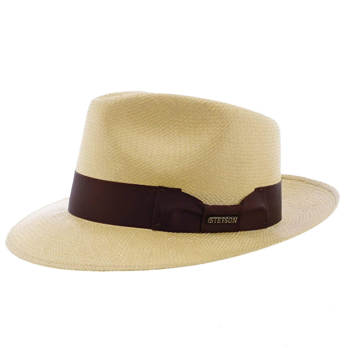 Natural Straw Fedora Hat Y542042