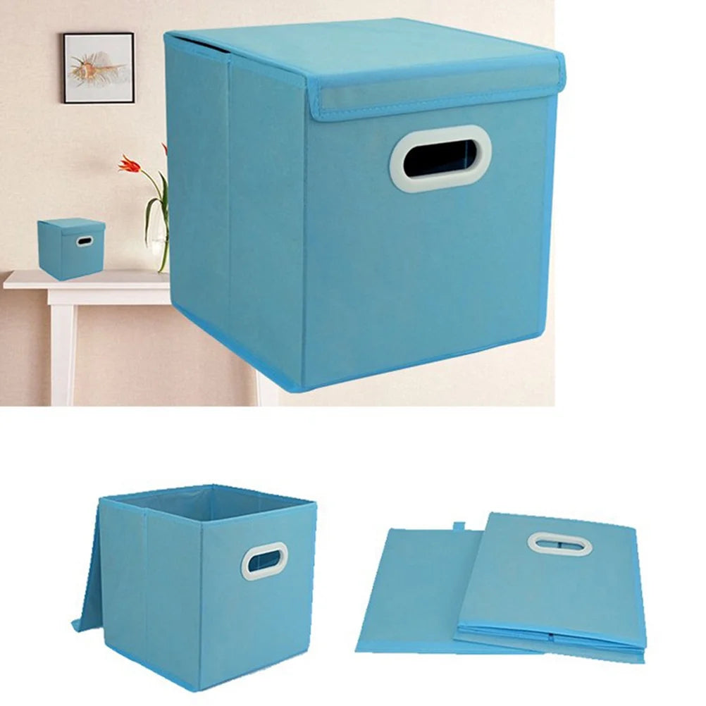 Blue 28.00X28.00X28.00CM Storage Bin A3766