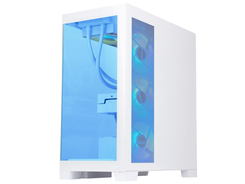 Gaming Desktop AMD Ryzen 5 5600X 4.6GHz RTX 4070 12GB 16GB DDR4 3200 MHz 1TB M.2 +1TB SATA SSD 360mm AIO RGB Fans WiFi Bluetooth Windows 11 Pro F4003