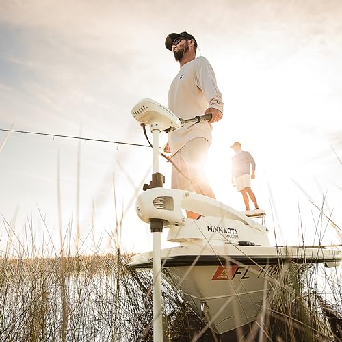 55 Lb. Thrust 52 In. Shaft Saltwater Electric Trolling Motor Q407