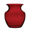 Ruby Red Rose Glass Vase Set of 4 C39865