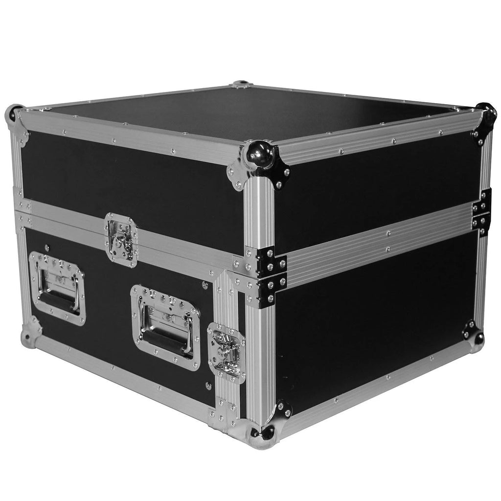 4U Rack x 10U Top Mixer DJ Combo Flight Case F5047