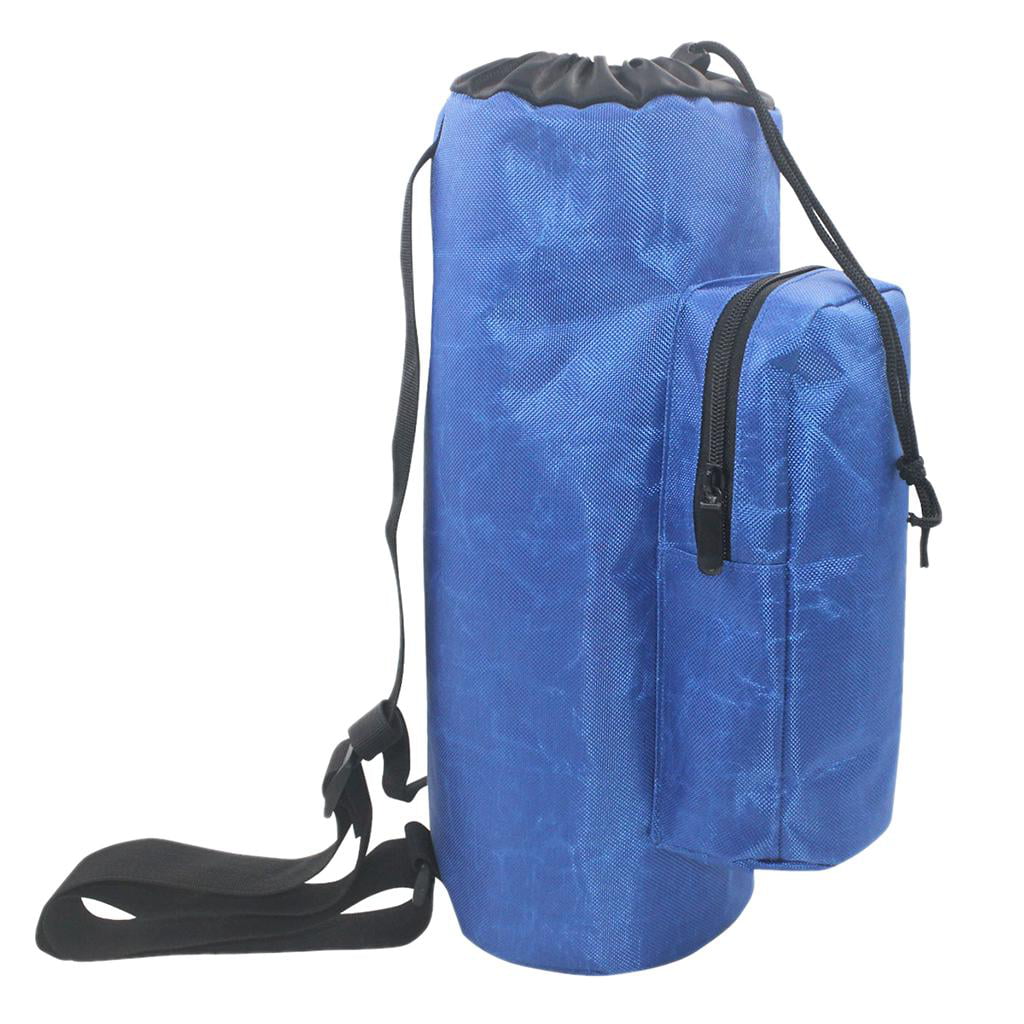 Oxygen Cylinder Tank Holder Backpack Sleeve Bag With Adjustable Shoulder Strap And Side Pockets K93682