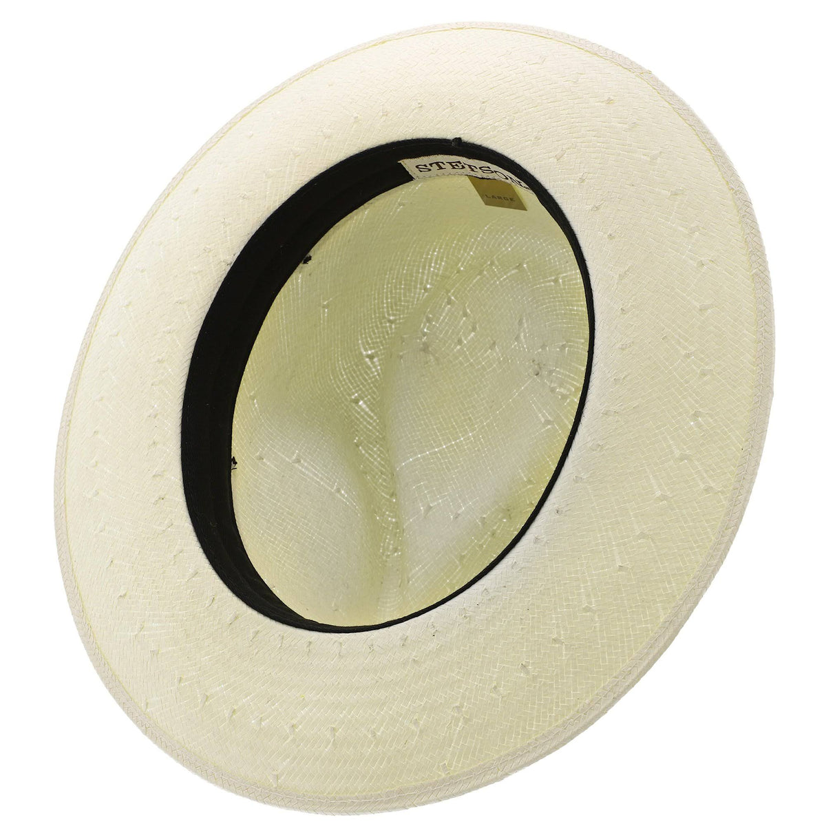 Natural Straw Fedora Hat Y542042