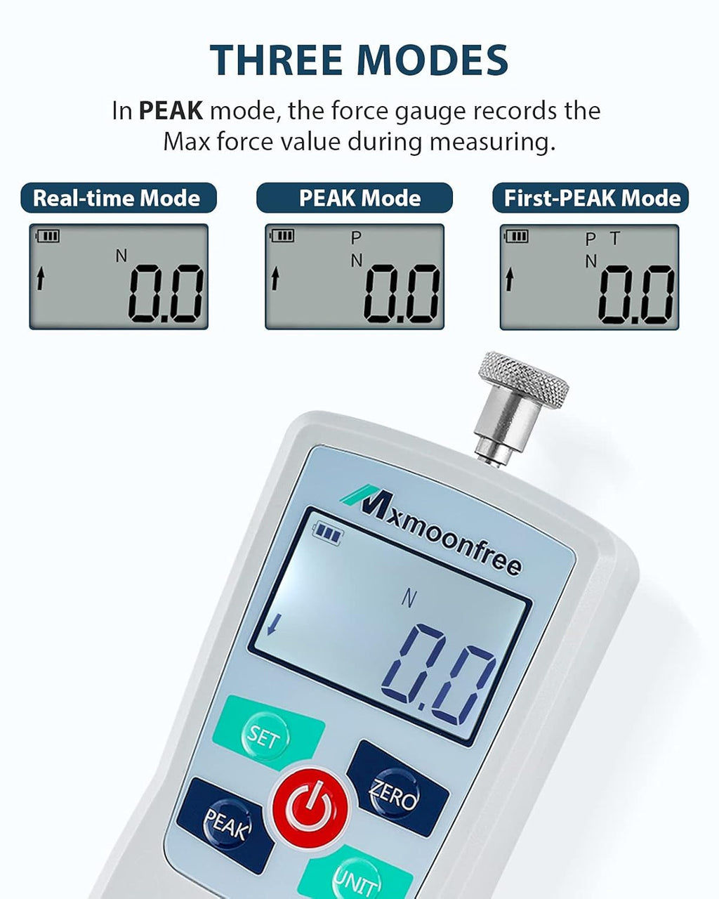 500N Digital Force Gauge Push Pull Force Meter G8201
