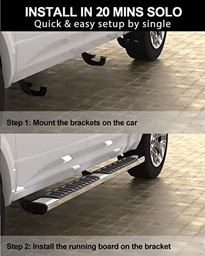 Running Boards Side Step Nerf Bars S705
