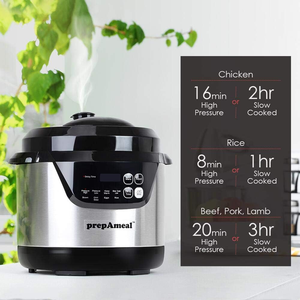 3 Quart Electric Pressure Cooker C8932