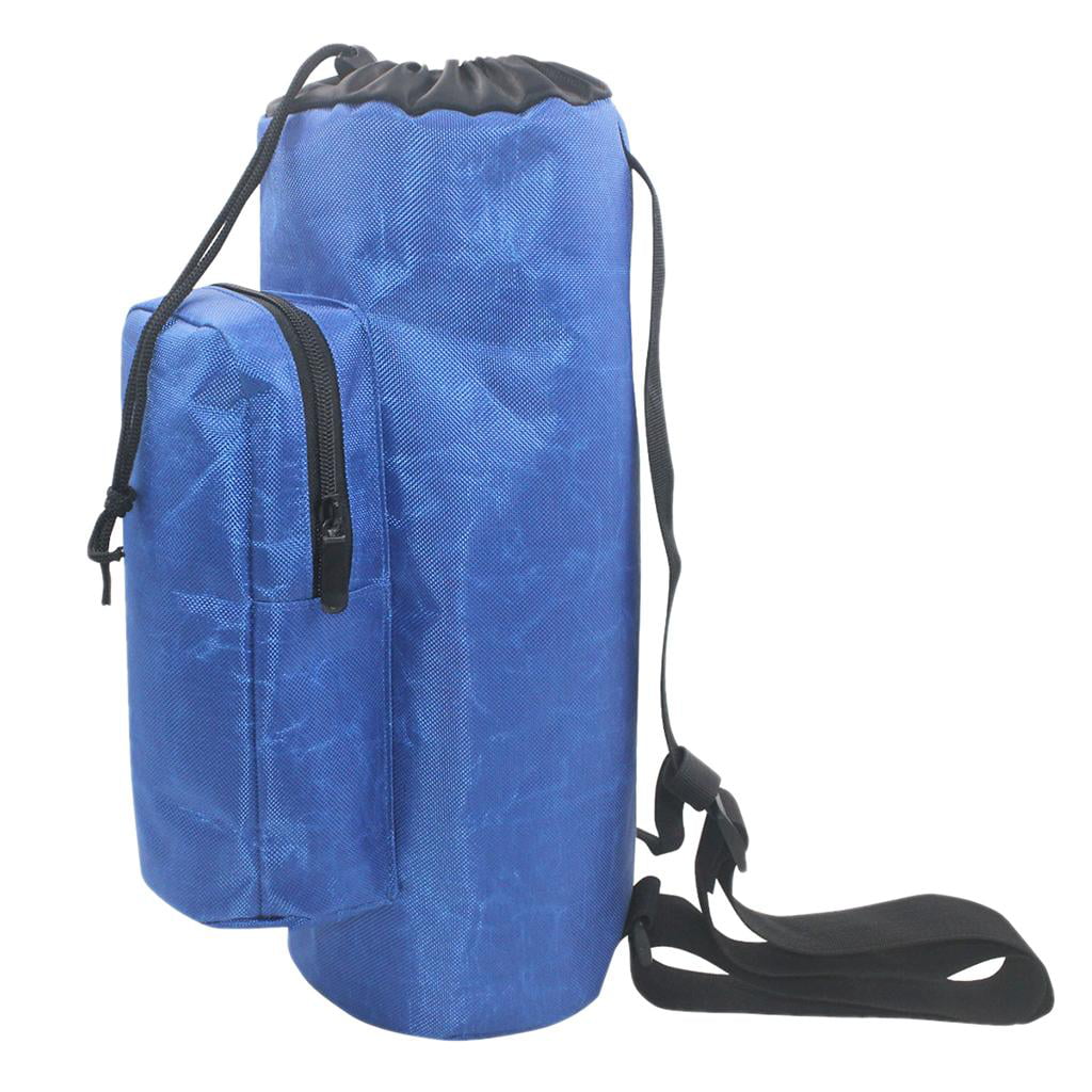 Oxygen Cylinder Tank Holder Backpack Sleeve Bag With Adjustable Shoulder Strap And Side Pockets K93682