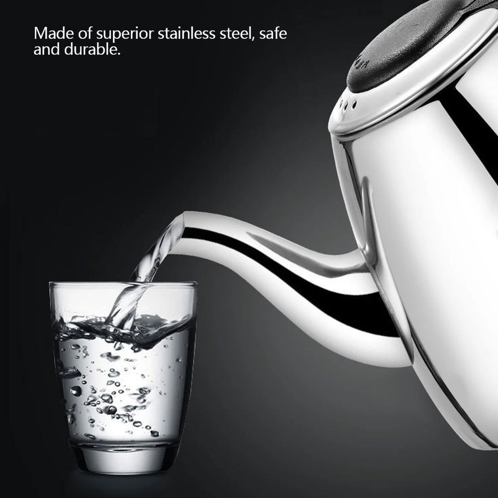 Stainless Steel Flat Bottom Water Kettle F7289