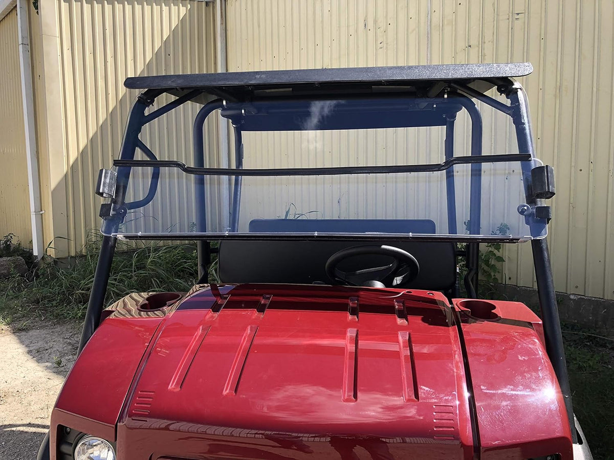 Kawasaki Mule 4000 4010 Polycarbonate Flip Up Windshield O338