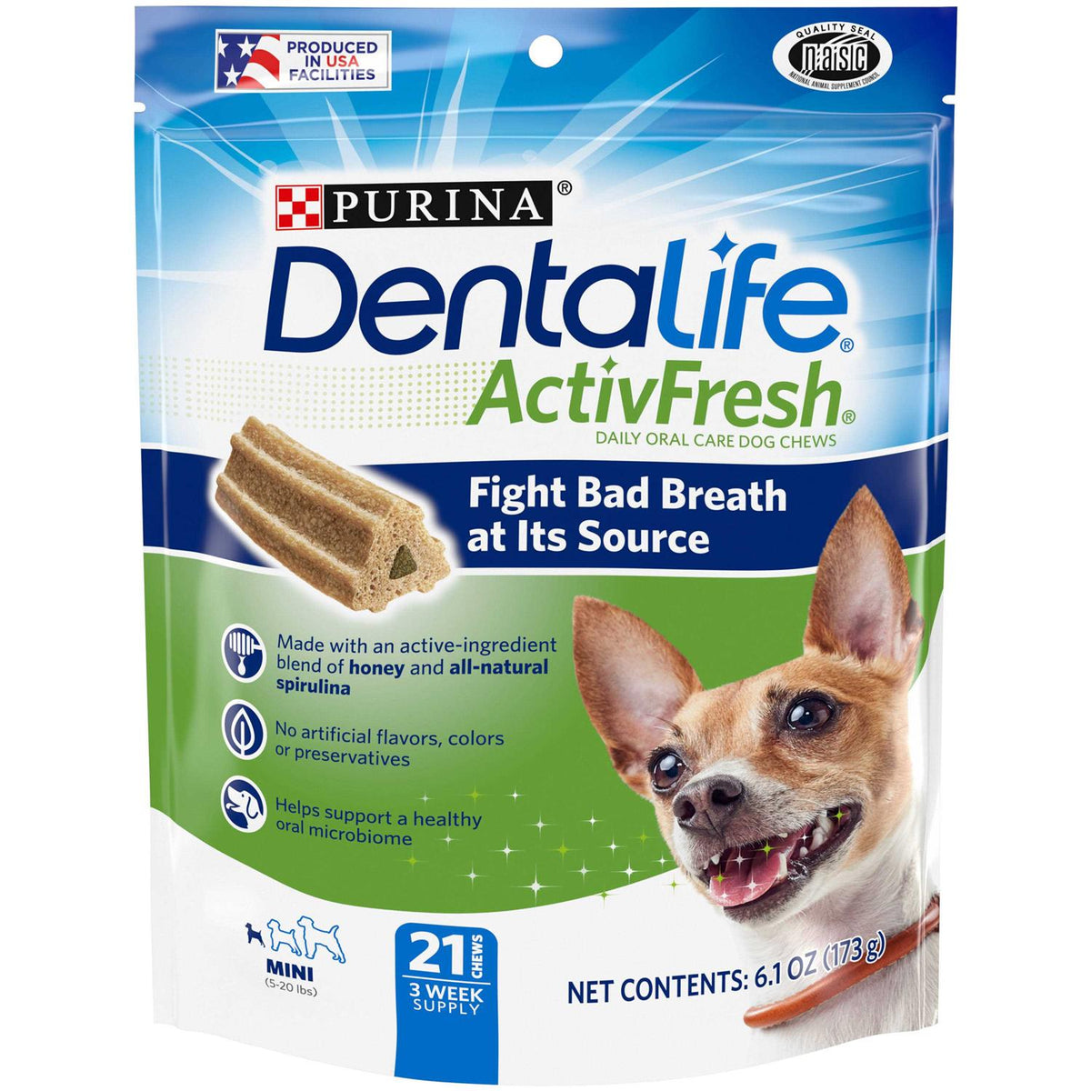 Daily Oral Care Mini Dog Chews V103920