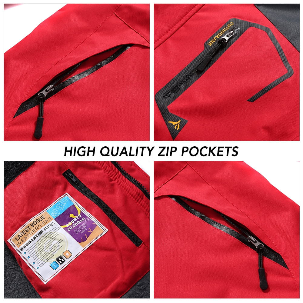 Waterproof Shell Ski Jacket U483194