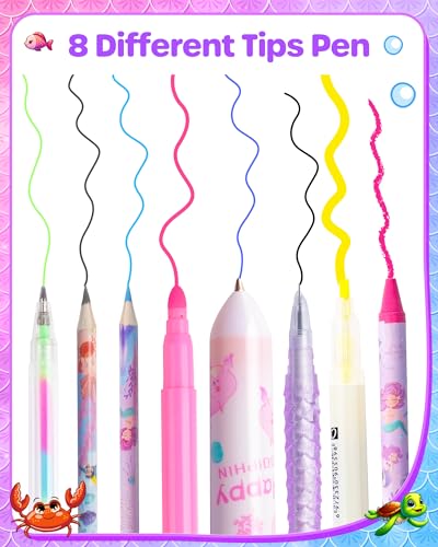 Scented Washable Markers 63Pcs Arts and Crafts Set V11428