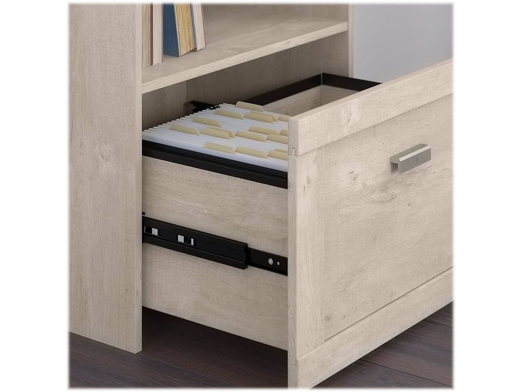 Corner Desk with Lateral File Cabinet E137450