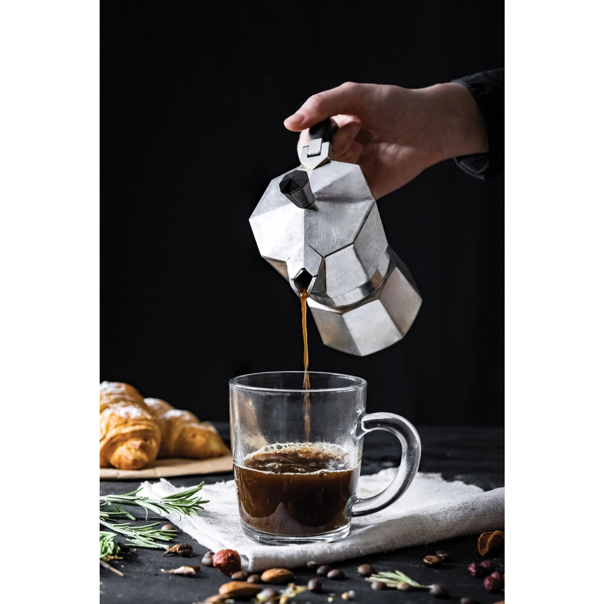 Stovetop Espresso Coffee Maker 6 Servings C178742