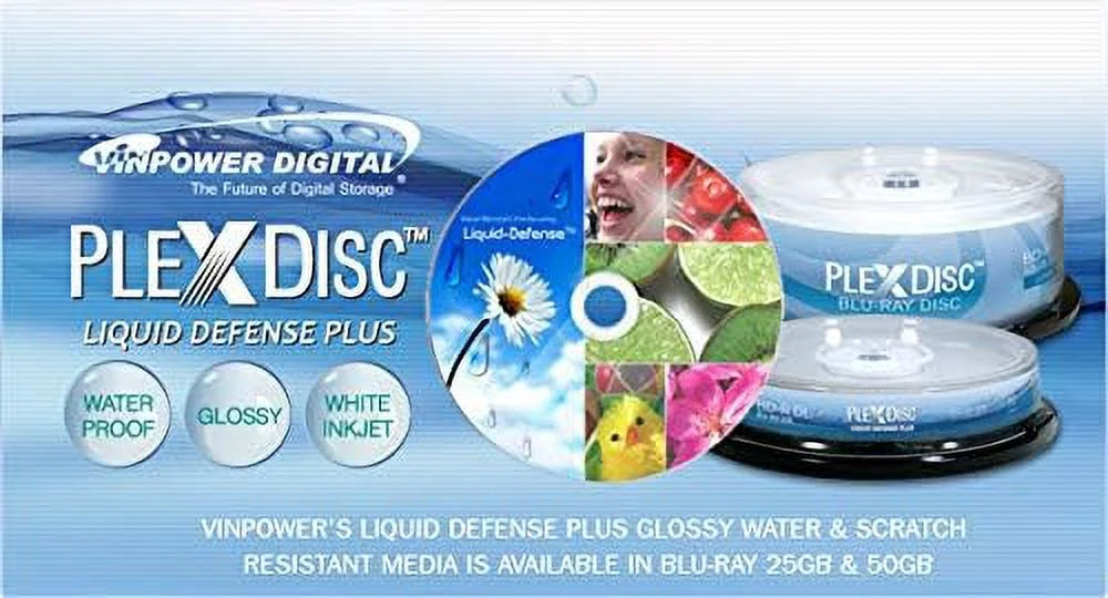 25 GB Printable BD-R, Pack of 25 R735