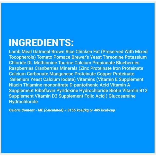 Grain Friendly Lamb & Oats Dog Food H482782