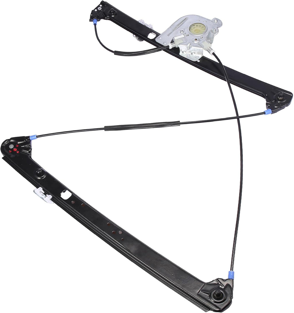 Power Window Regulator without Motor for BMW X5 Front Right Passenger Side Pack of 2 Y334945