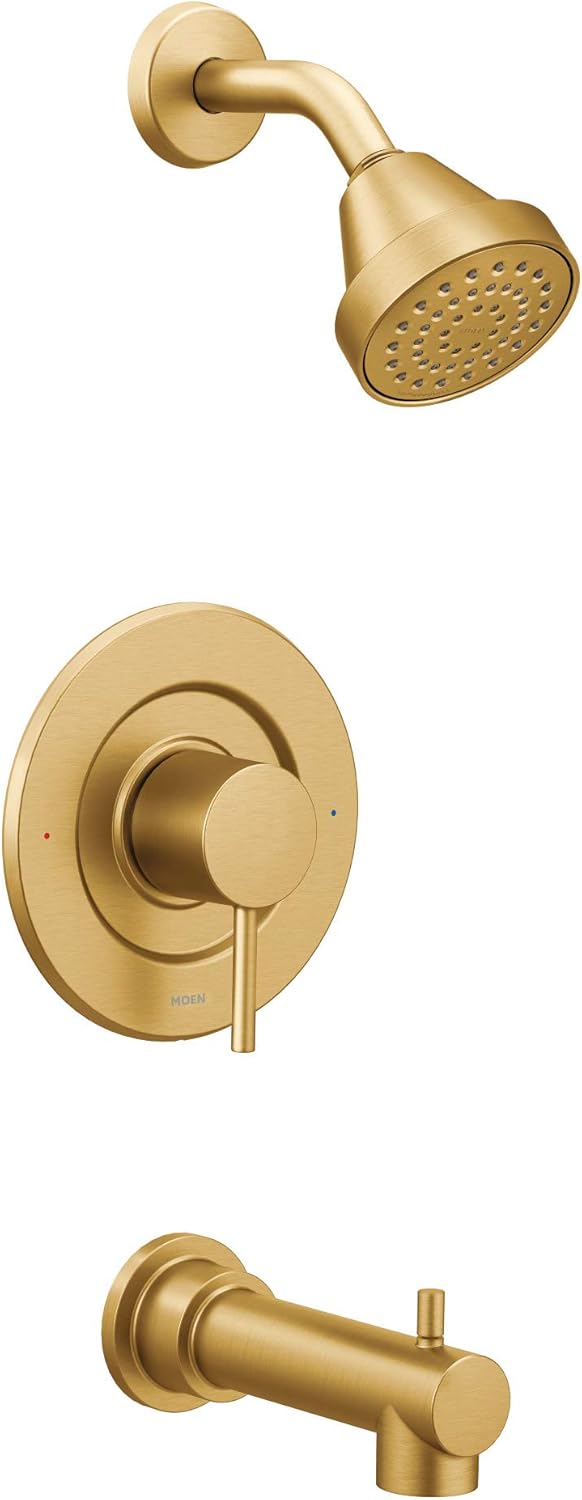 Brushed Nickel Tub and Shower Trim Kit S6613
