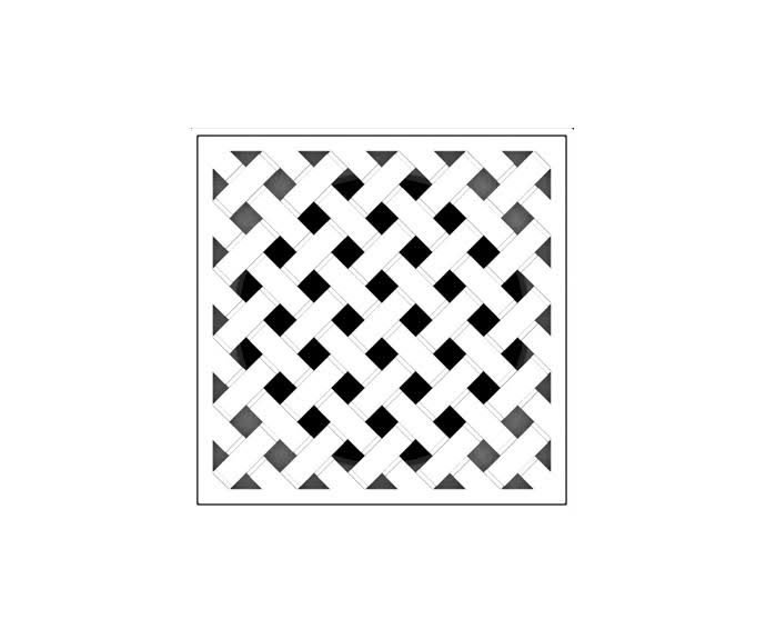 45 Weave Shower Drain Grid Y376600