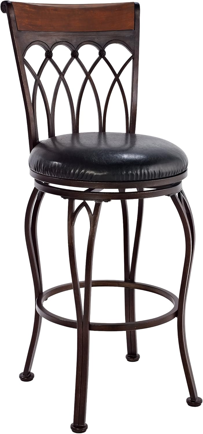 Cappuccino 29-Inch Swivel Stool K957