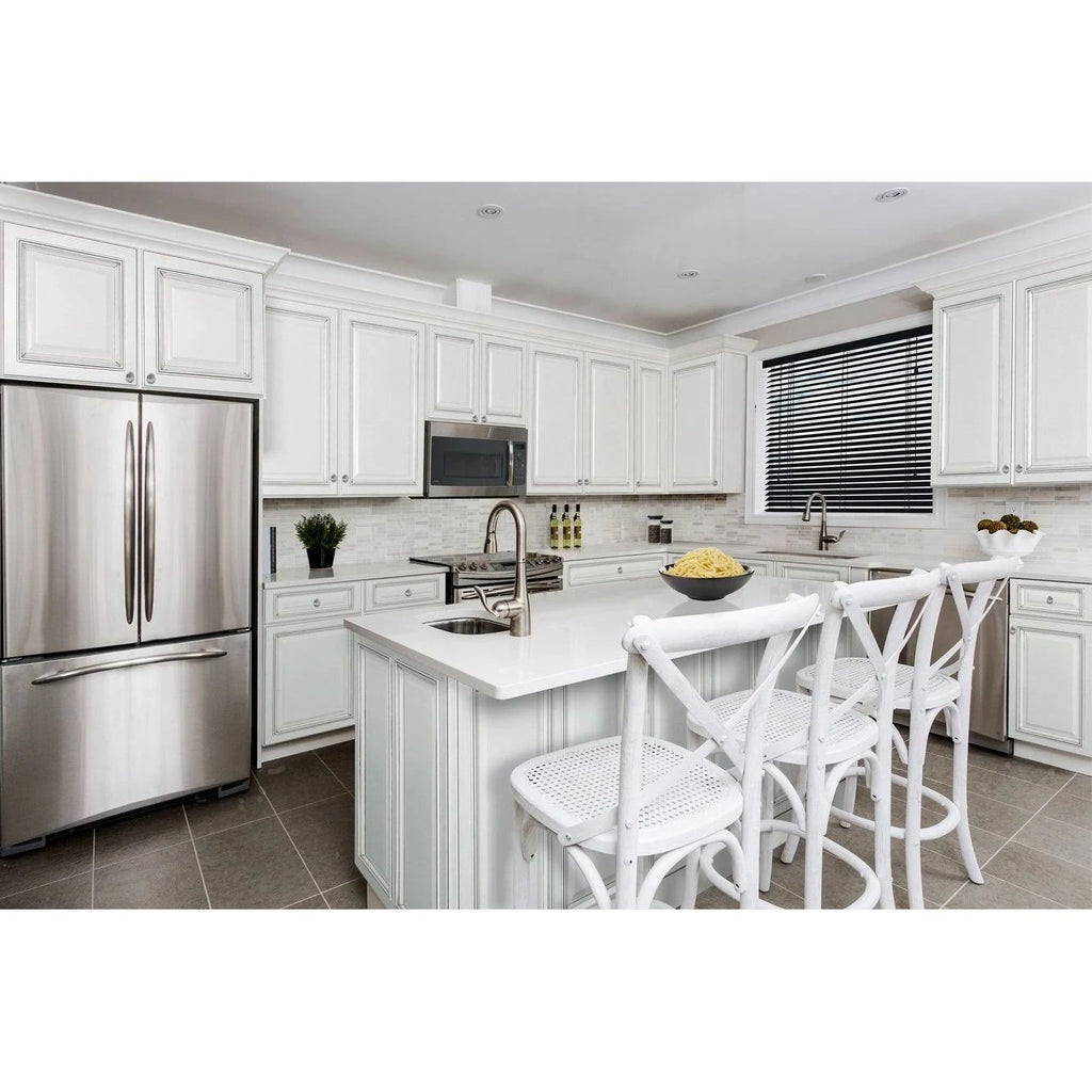 White Double Door Wall Cabinet A873670