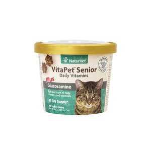 Senior Daily Vitamins Plus Glucosamine Cat Soft Chews C651