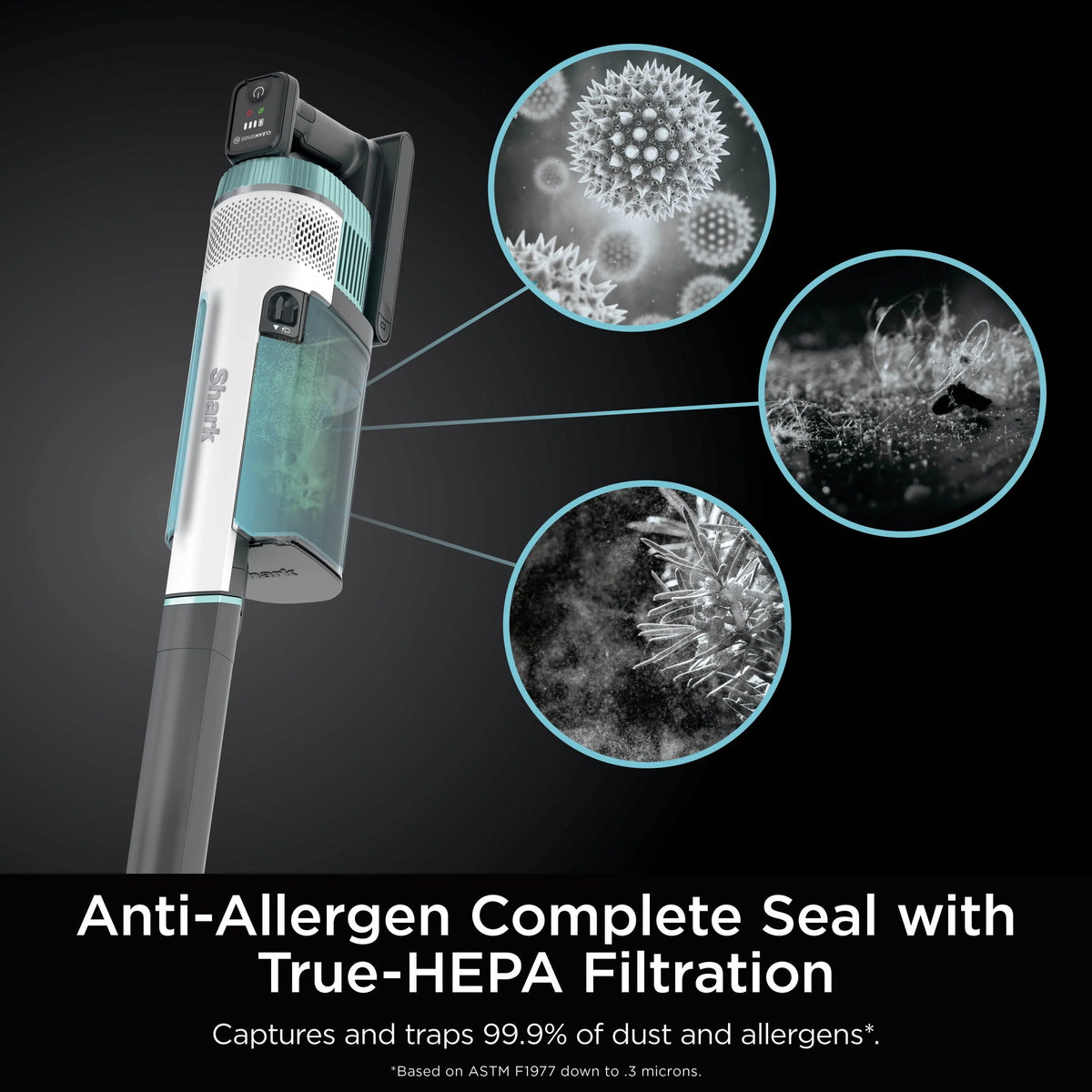 Cordless Stick Vacuum with HEPA Filtration V4016