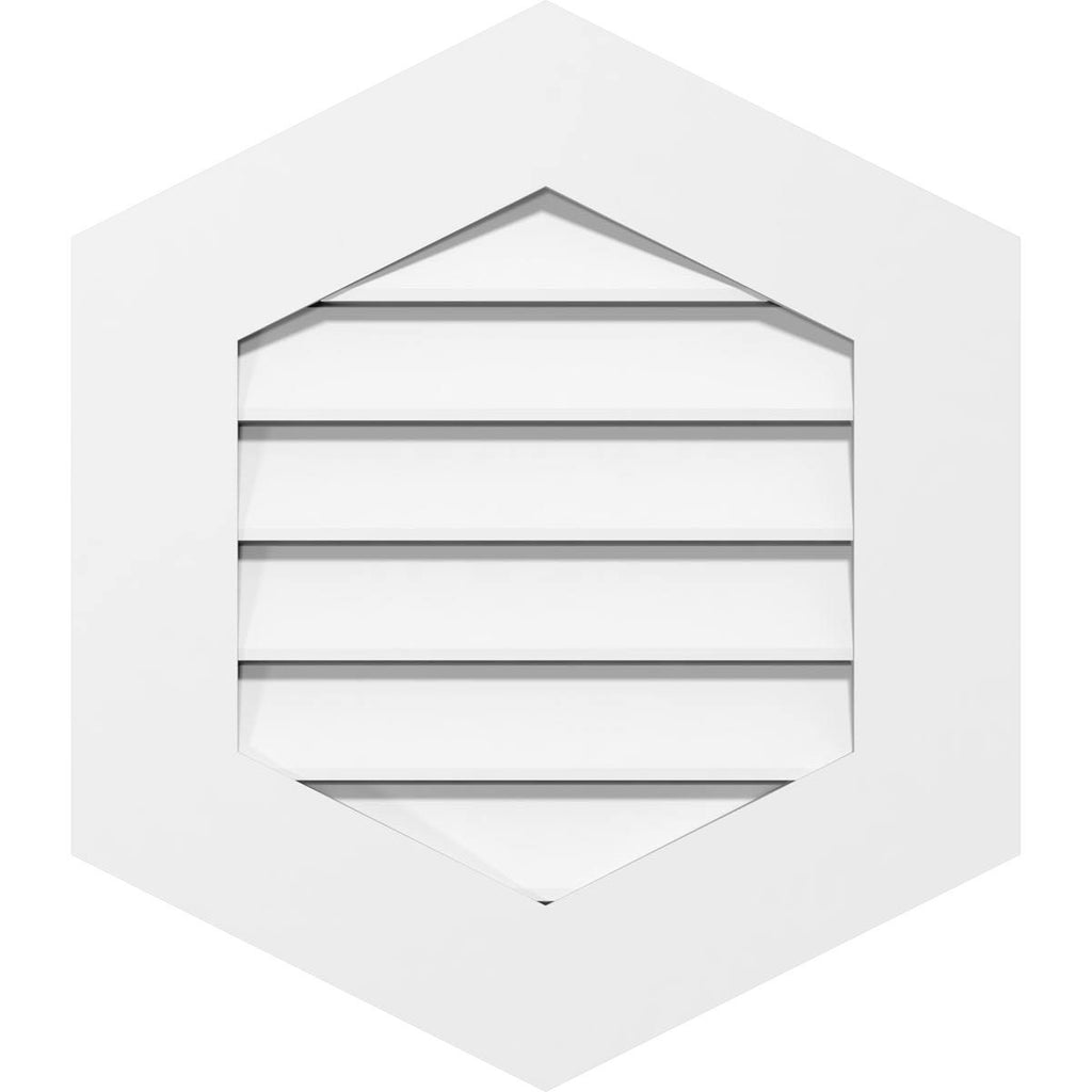 PVC Gable Vent F7713