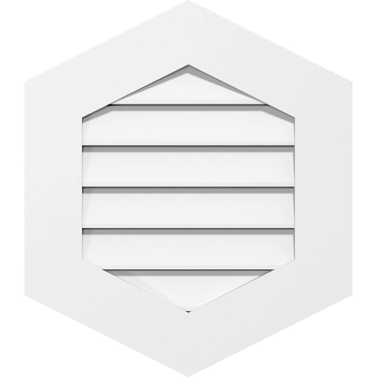 PVC Gable Vent F7713