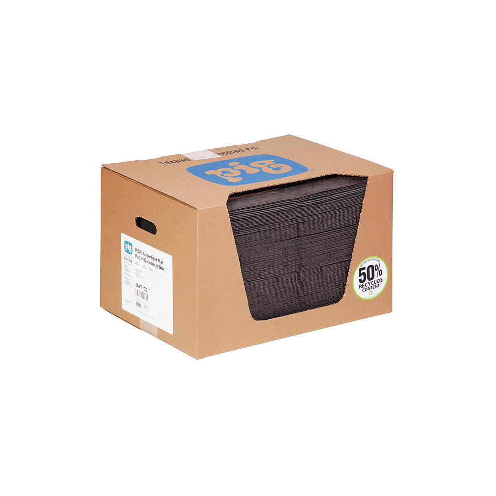 Absorbent Pad, Gray, PK125 G1255