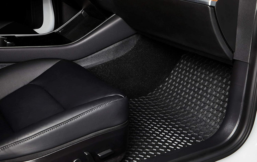 Black Rubber Cargo Mats R1965