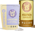 Unflavored Creatine Powder and Chocolate Whey Protein H626573