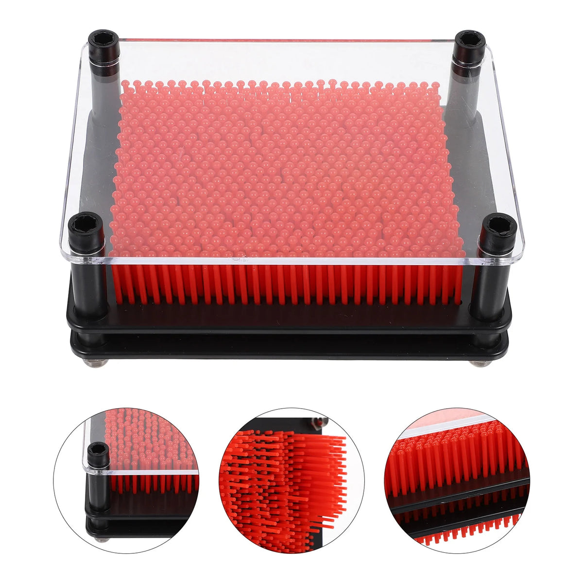 3D Pin Art Toy Plastic Handprint V8444
