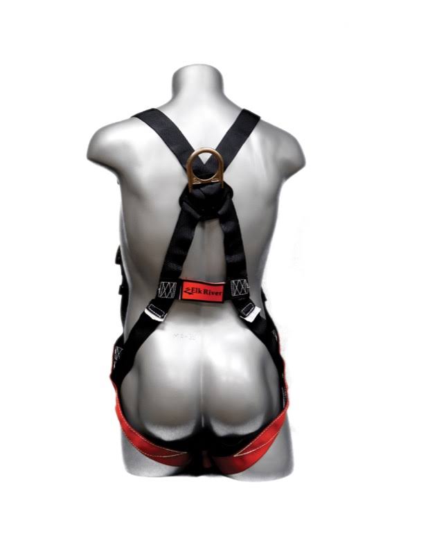 Full Body Steel D-Ring Harness with Quick-Connect Buckles F385