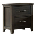 2 Drawer Wooden Nightstand J1851