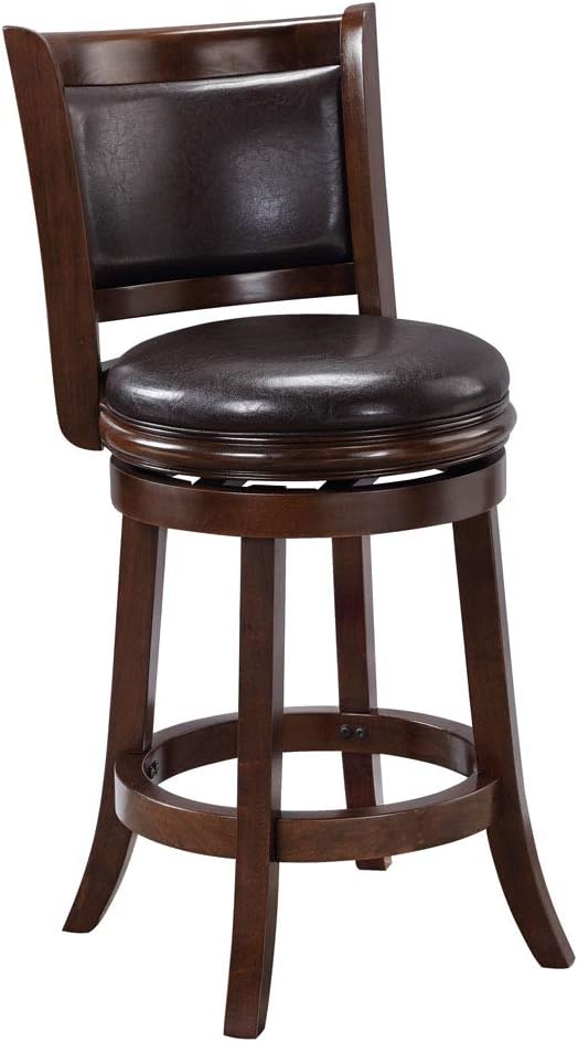 Cappuccino 29-Inch Swivel Stool K957